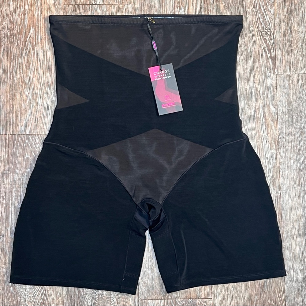 Movwin Shapewear High-Waist Shorts | NWT | 4XL | Black